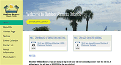 Desktop Screenshot of outdoorresortsorlando.com